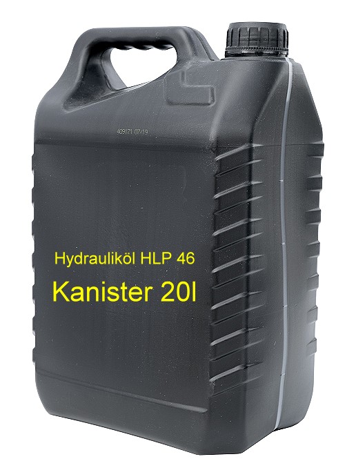 Hydrauliköl 20l für Holzspalter 7-11t. Das hochwertige Hydrauliköl ist optimal auf HMG Holzspalter abgestimmt