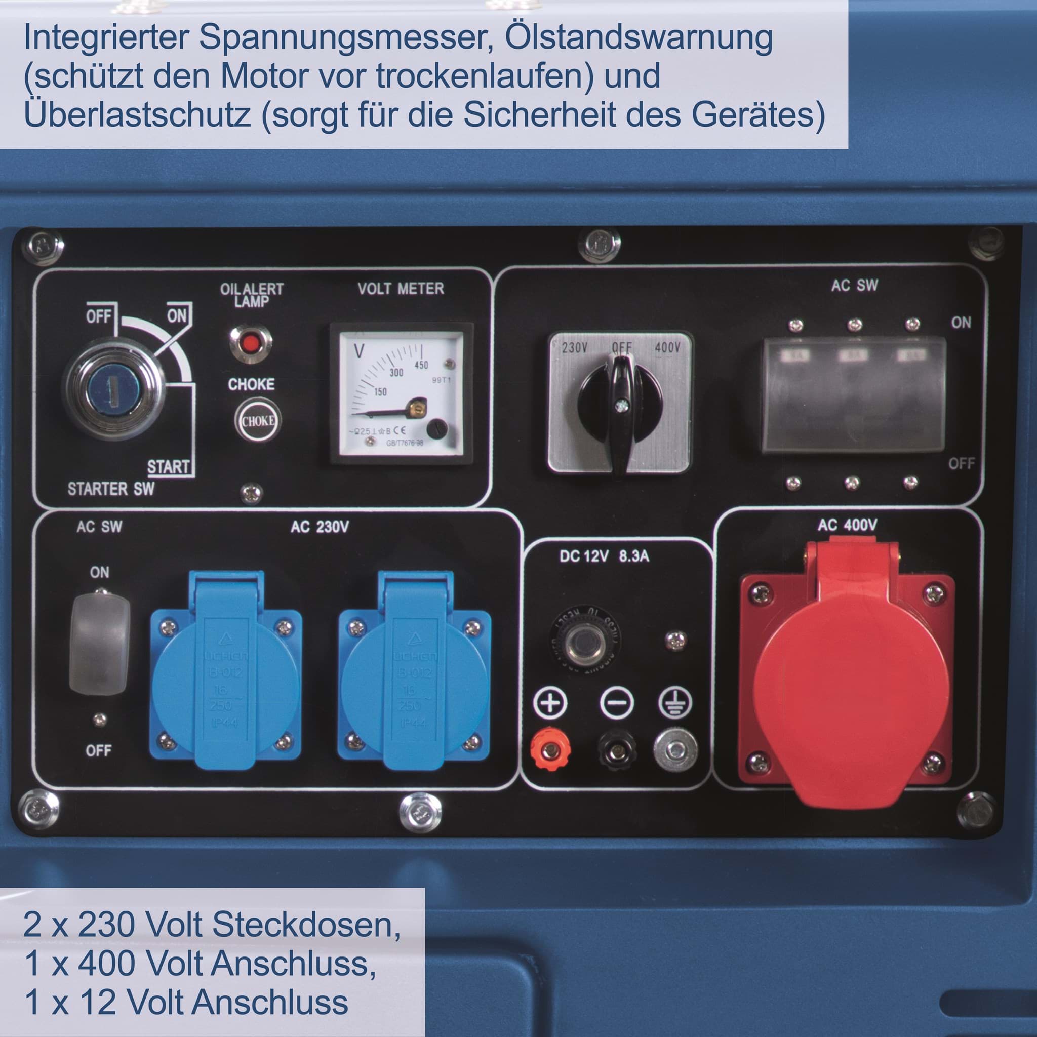 Scheppach Diesel-Stromgenerator SG5200D