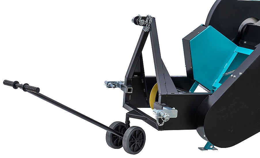 Deichselfahrwerk-f-r-Kreiss-gen HMG Deichselfahrwerk für Kreissägen. Zusammen mit dem Serienfahrwerk ist der Transport auch sehr leicht